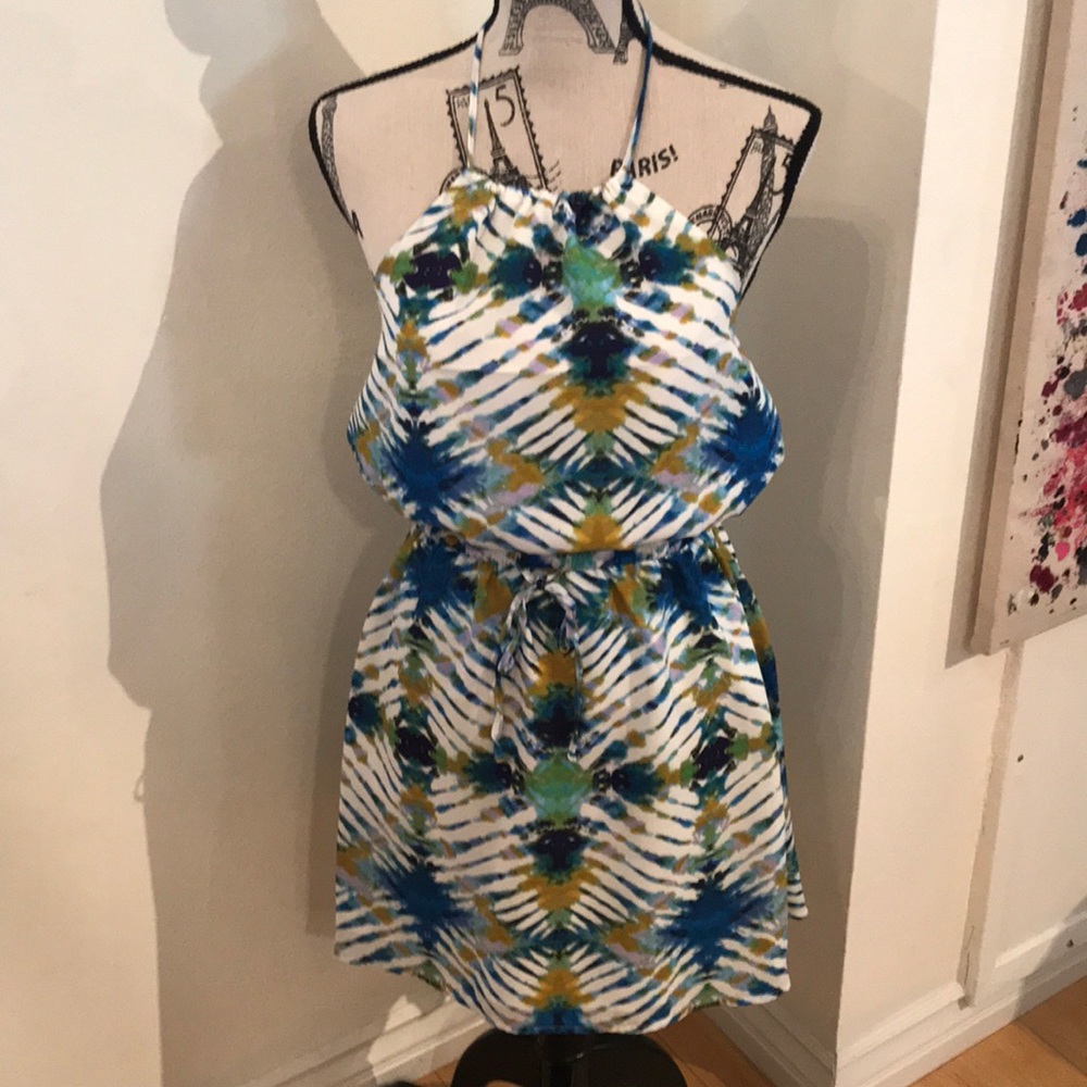 Patterned summer dress
